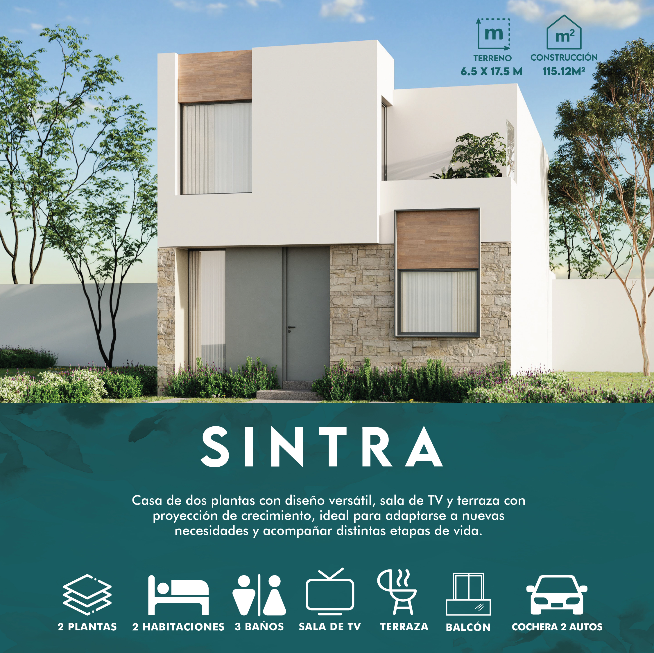 Ficha técnica del modelo Sintra
